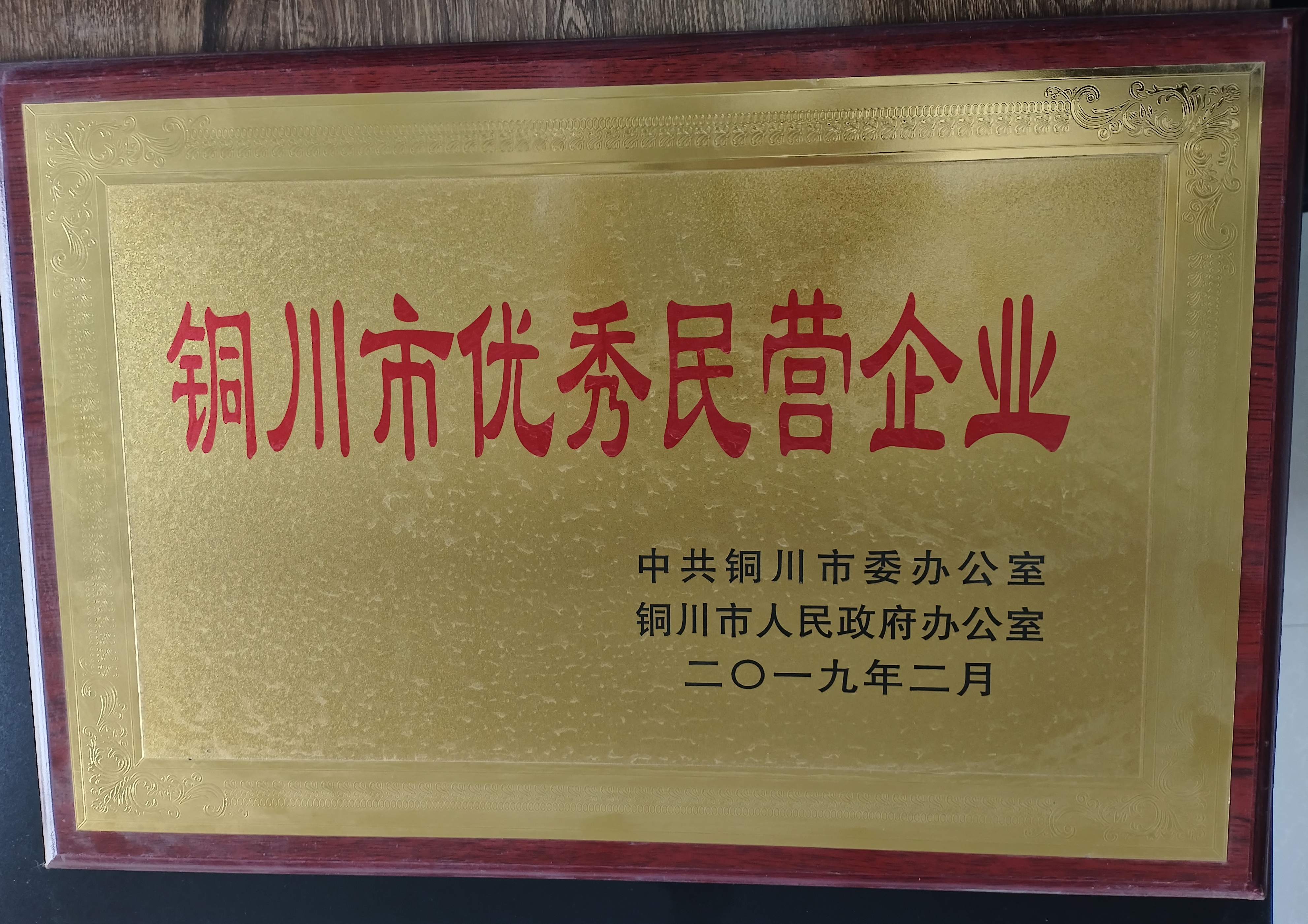 銅川市優(yōu)秀民營企業(yè)
